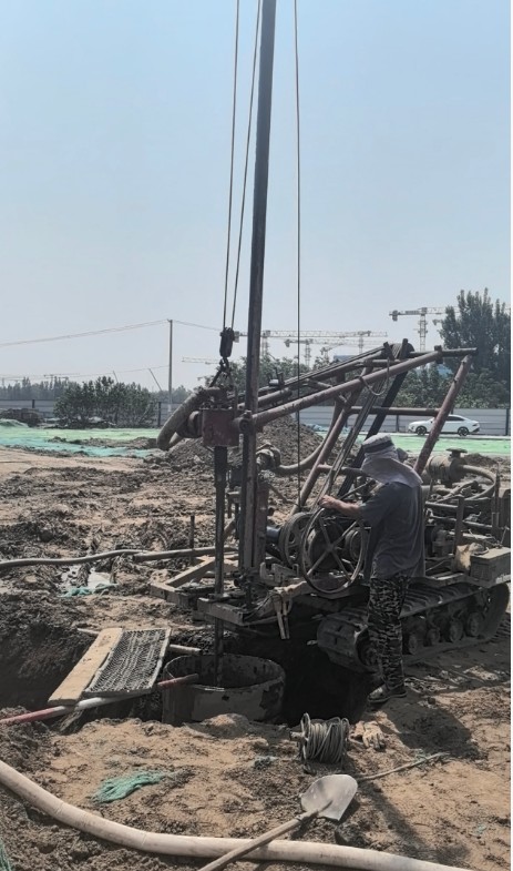 石家庄辛集工地打井